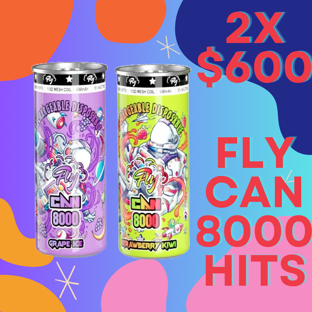 FLY CAN 2 UNIDADES 8000 HITS