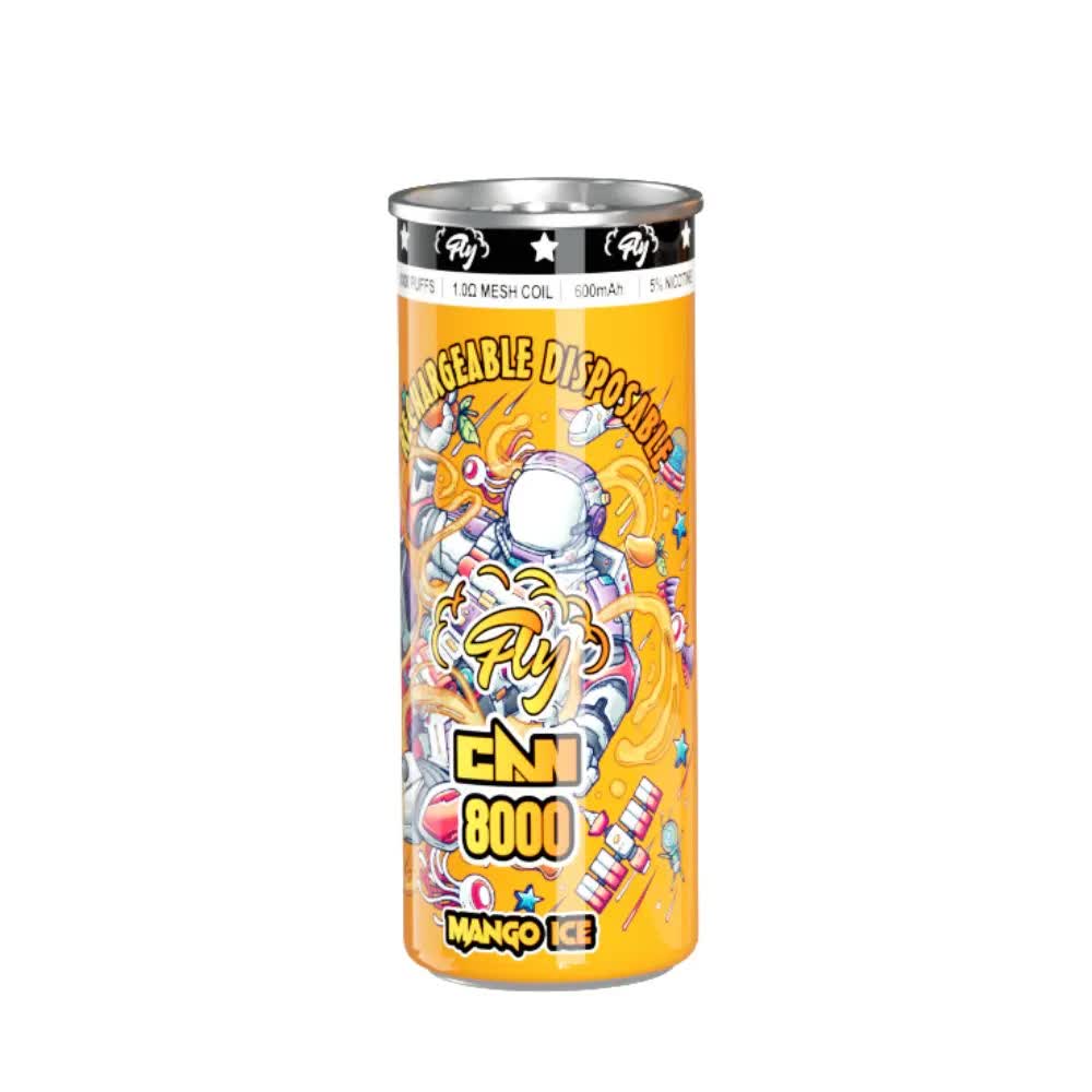 FLY CAN MANGO ICE 8000 HITS